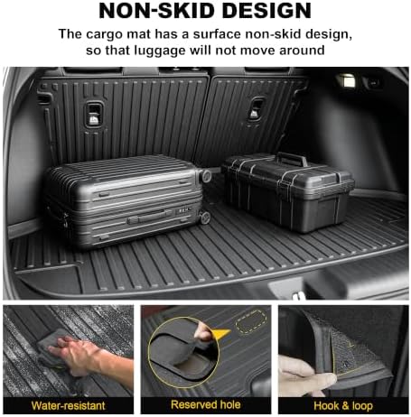 Cargo Mat & Backrest Mat Fit for Honda HRV 2023-2027 - Image 3