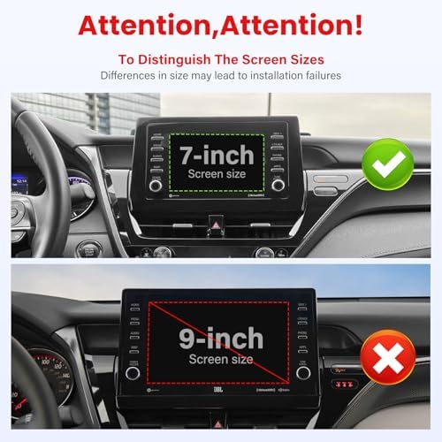 Car Phone Holder Fit for Toyota Camry 2021 2022 2023 2024 - for MagSafe Magnetic Cell Phone Mount for Camry Accessories 7 inch Touchscreen - Strong Magnets for iPhone (NOT FIT 9 inch) - Image 3