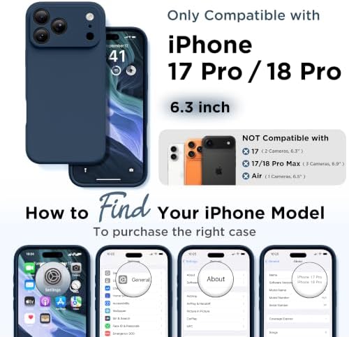GolbinBox Magnetic for iPhone 18 Pro Case/17 Pro Case, Ocean Blue - Image 2