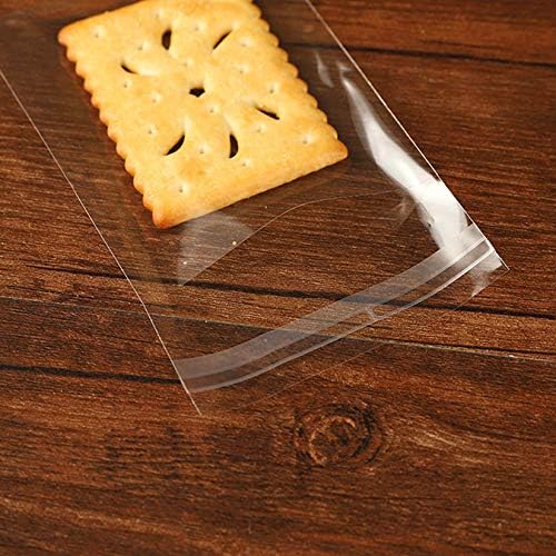 Morepack 3x5 In Cookie Bags Clear Self Sealing Cellophane Treat Bags 200Pcs - Image 4