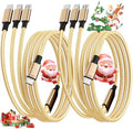 USB C Multi Charging Cable, 3 in 1 Charging Cords for Multiple Devices by MPATIBY