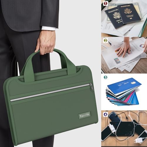 Accordion File Organizer, Fireproof Expanding File Folder with 13 Pockets - Image 6