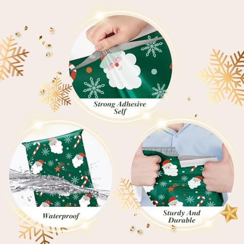 Fuxury Christmas Poly Mailers 14.5x19" 50Pcs,Large Shipping Bag for Clothes - Image 6
