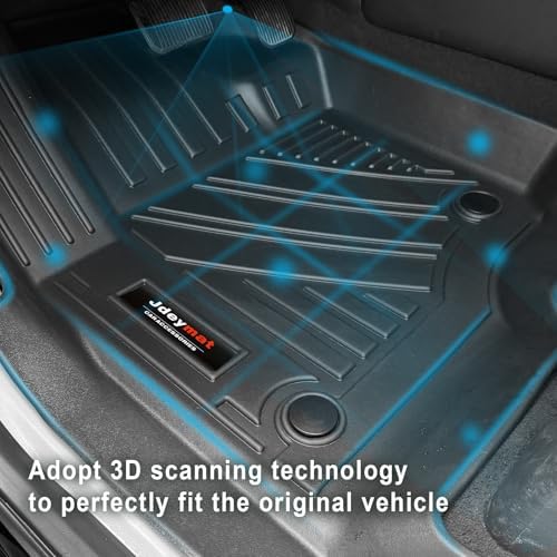for Ford Expedition Max/Lincoln Navigator L 7 Seater 2018-2024 Floor Mats 3 Rows Trunk Cargo Liner and Backrest Mats All Weather TPE Protection Accessories (7 Seat Full Set-Only for MAX Or L) - Image 4
