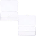 HARFINGTON 2pcs Component Storage Box 3.54" PP Electronic Organizer Box by HARFINGTON