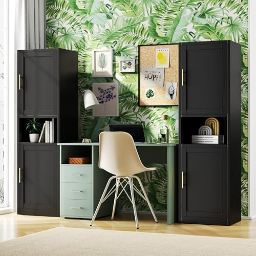 20 inch Wide Pantry Cabinet with Adjustable Shelves, Small Storage Cabinet - Image 4