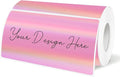 2x4 Inch Holographic Thermal Labels, Self-Adhesive Glitter Thermals Printer by Unknown