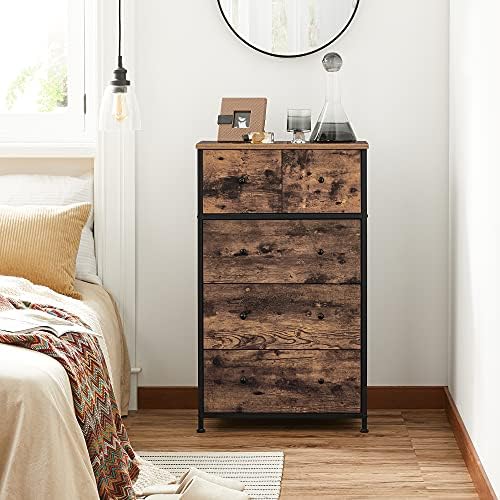 SONGMICS Chest of Drawers, 5-Drawer Storage Organizer Unit - Image 2