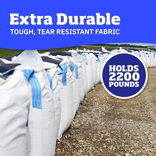 DURASACK Heavy Duty Builder's Bulk Bags 200 Gallon, Open Top - Image 2