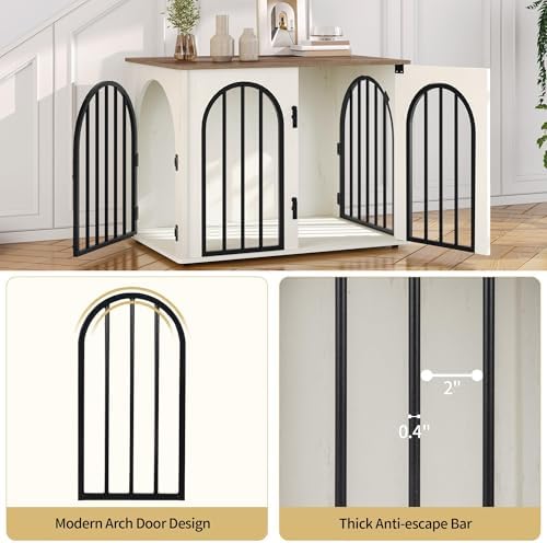 Hzuaneri 26.8'' Dog Crate Furniture,Dog Kennel Indoor for Small Dogs - Image 5
