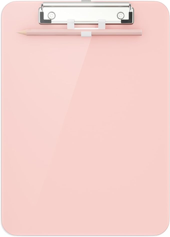 Hongri Plastic Clipboard with Pen Holder, Nurses and Women, Low Profile Clip - Image 9