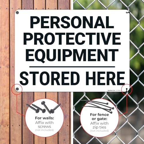 Personal Protective Equipment Stored Here Sign, - Image 2