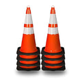 Pyle Traffic Cones, Construction Zones, Sports Training & Outdoor by PyleUSA