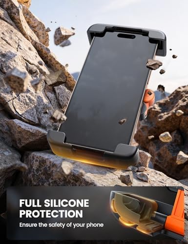 Lamicall Bike Motorcycle Phone Mount Holder - [1s Quick Lock] - Image 6