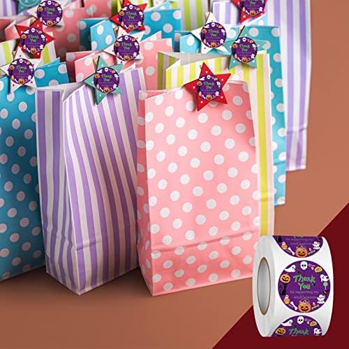 Heyfibro 500 PCS 1.5 Inch Thank You Stickers for Small Business, Baking, Gifts, Envelopes, Weddings (Halloween) - Image 7
