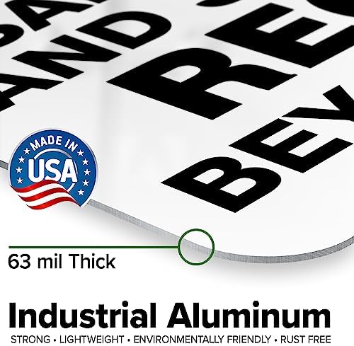 Safety Glasses and Safety Shoes Required Beyond This Point Sign, 18x24 - Image 3