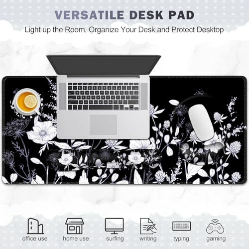 Gaming Mouse Pad, Large Desk Mat, 4in1 XXL Mousepad Cute Desk Pad Protector - Image 7