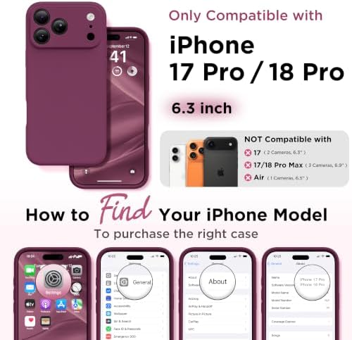 GolbinBox Magnetic for iPhone 18 Pro Case/17 Pro Case, Deep Red - Image 2
