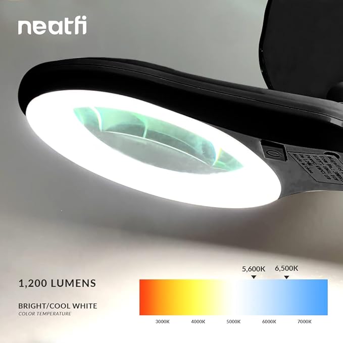 Neatfi 1, 200 Lumens Super LED Magnifying Lamp - Image 3