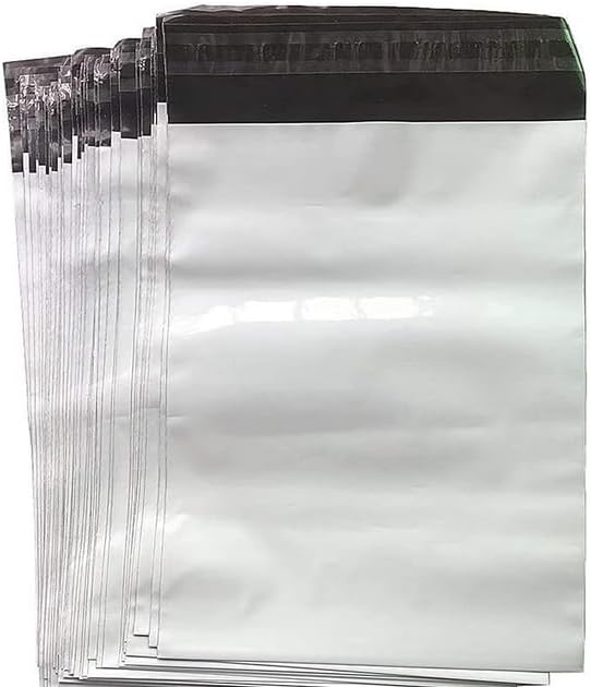 19.6 X 26 Inch White Poly Mailers，Large Self-Sealing Shipping Bags 25 Pcs - Image 5