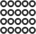 uxcell Nitrile Rubber O-Rings 17mm OD 10mm ID 3.5mm Width, Metric Sealing Gasket for Automotive Machine Plumbing, Pack of 20 by uxcell