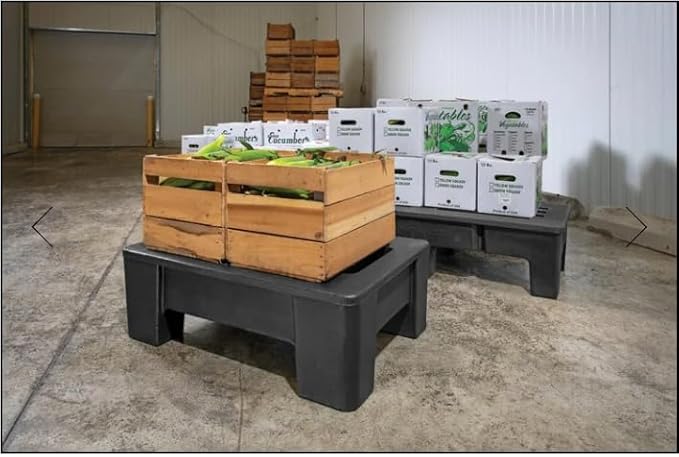 PolyMight Heavy-Duty Plastic Poly Dunnage Rack - Image 5
