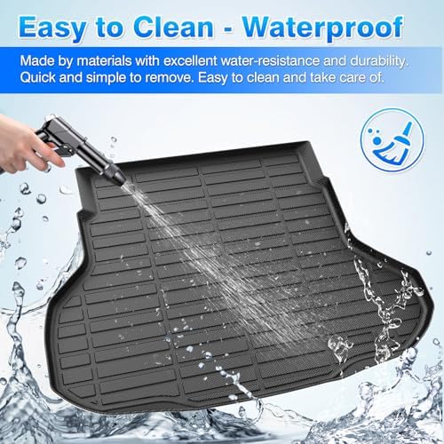 Cartist Cargo Mat Compatible with Kia K4 2025 2026 Accessories Trunk Mat TPE All Weather Anti-Slip Odorless Cargo Liner for K4 Accessories - Image 3