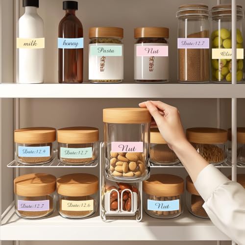 300PCS Removable Labels, 1x3 Removable Colored Labels Stickers, Writable Stickers for Home & Office, Smudge-Proof Finish, Residue-Free Removal, for Food Containers, Classroom, Storage - Image 6