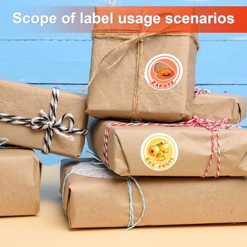 Methdic 2.5" Diameter High Visibility Printable Round Labels，Matte White，360 Customizable Blank Stickers - Image 4