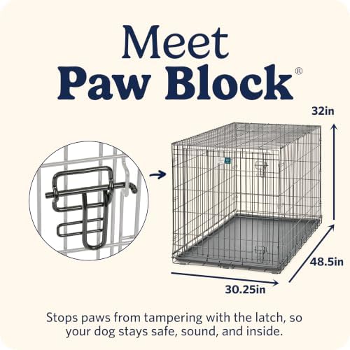 LifeStages by MidWest 48-Inch Single Door Crate, XL Breeds, 90-110 lbs - Image 3