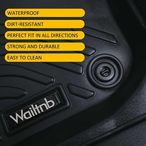 All-Weather Floor Mats & Cargo Liner for Nissan Rogue 2026 2025 2024 2023 2022 2021 (Not for Rogue Sport) TPE Trunk Floor Mat Set Accessories for Rogue 2021-2026 - Image 2