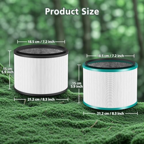 2 Pack HP01 HP02 Filter For Dyson HP01 HP02 Pure Hot Cool Link Air Purifier - Image 5