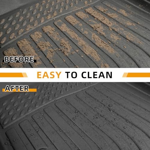 Floor Mats for Ford Fiesta 2014-2019,Fiesta TPE Floor Mats - Image 3