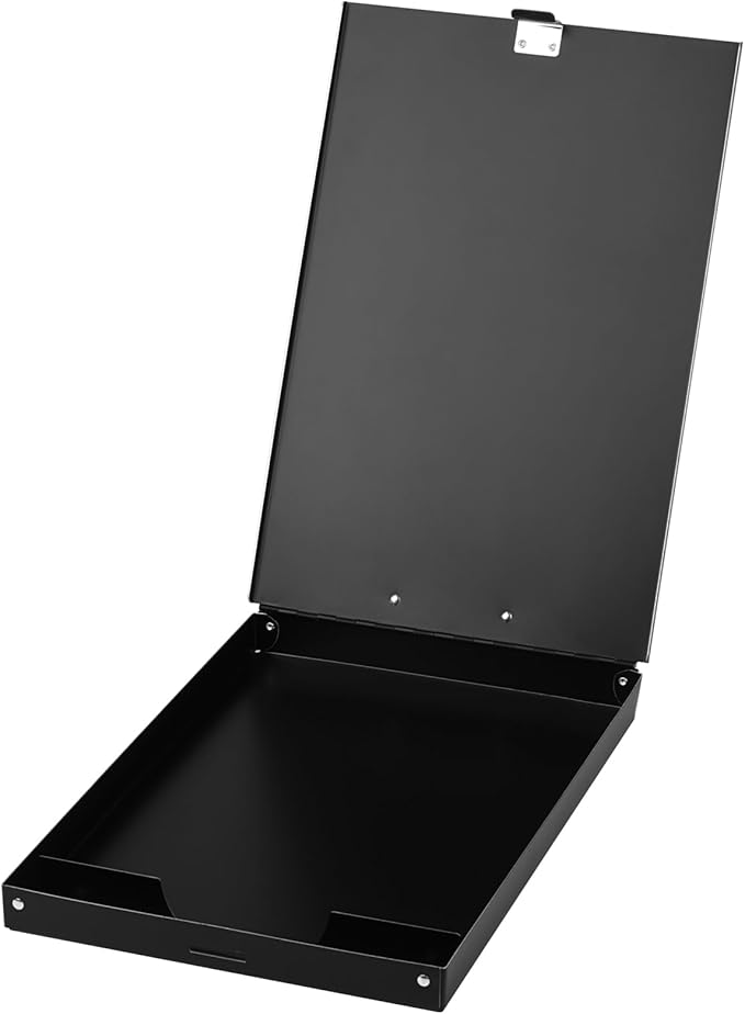 ZCZN Aluminum Clipboard with Storage, 2 Pack Recycled Metal Clipboard Box - Image 4