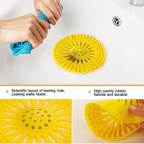 Gotega Hair Catcher Shower Drain with Iron for Bathroom Bathtub Tub Shower - Image 6