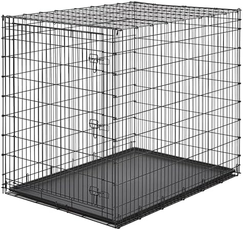 Solutions by Midwest 54-Inch Single Door Crate, Giant Breed Dogs, 100+ lbs - Image 3