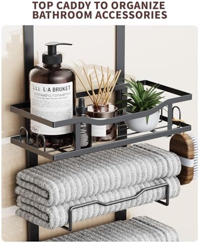 Aetyord Hanging Towel Racks for Bathroom Storage - Image 4