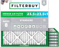 Filterbuy 23.5x23.5x1 Air Filter MERV 8 Dust & Allergy Defense (6-Pack) by Filterbuy