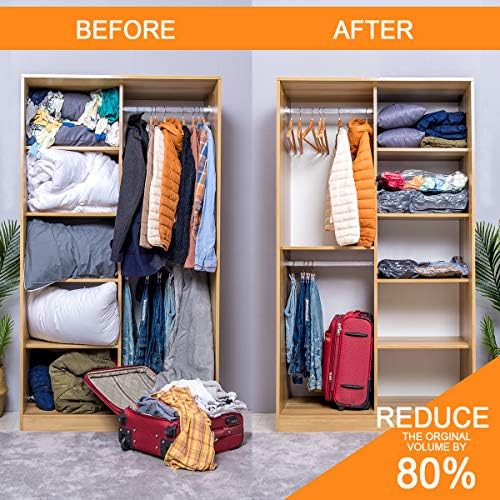 GONGSHI Vacuum Storage Bags for Clothing, 12-Piece Set - Image 5