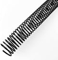 Binditek Plastic Spiral Binding Coils, 32 mm, 4:1 Pitch, Black, 50 Pack by Binditek