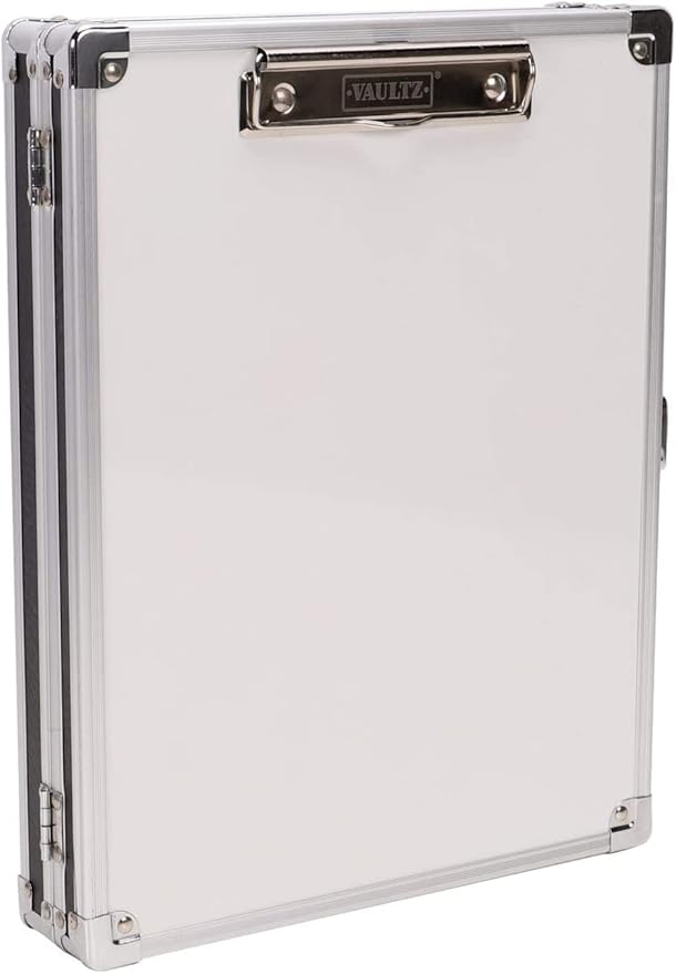 Vaultz Whiteboard Locking Storage Clipboard, Holds 8.5 x 11 Sheets - Image 4
