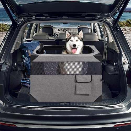 Zikopomi 30 Inch Portable Soft Foldable Dog Crate, 30" L x 21" W x 21" H - Image 7