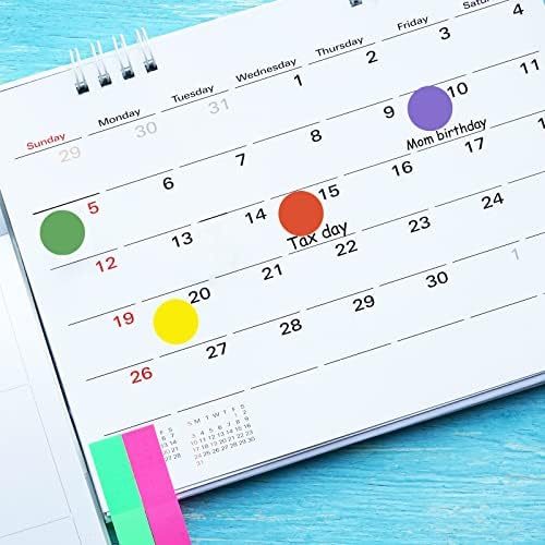 1400 PCS Colored Dot Stickers Round Color Coding Labels Classroom Must Haves, Circle Dots Labels Price Stickers Polka Circle Dot Stickers Label Stickers for Kids Office, Classroom Decor, Papers Etc - Image 5