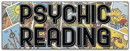 Psychic Readings | 48" X 120" Banner | Heavy Duty 13oz. Outdoor Vinyl Single Sided with Grommets | Made in The USA by MIGHTY+SKINS