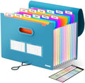 Sooez Accordion File Organizer, 13-Pocket Expanding File Folder Letter Size by Sooez