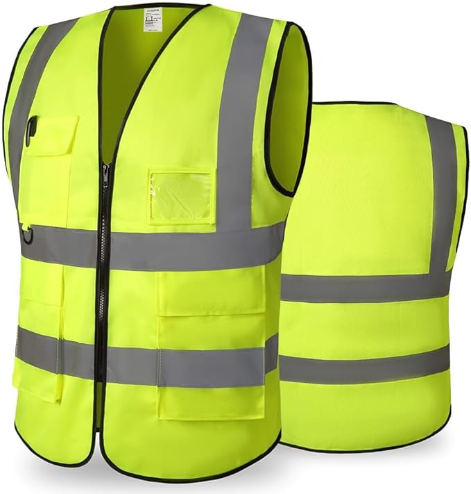 High Reflective Safety Vest for Men Women Breathable by Unknown