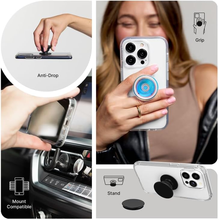 ​​​​PopSockets Phone Grip with Expanding Kickstand, Adhesive Grip - Mod Patchwork - Image 6