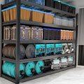 55" W Heavy Duty Garage Shelving 30" D Metal Shelving Unit, 5 Tier Adjustable Storage Shelves, Steel Industrial Shelving for Basement by PMKES
