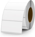 White Color Coding Labels 1 × 2 Inches Self-Adhesive Vinyl Rectangle Stickers by YIKIADA