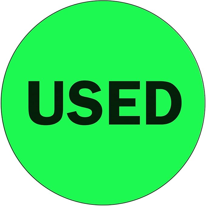 NextDayLabels - 2" Round Green Inventory Control/Date Color Coding Labels by NextDayLabels